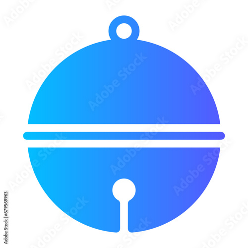 jingle bell gradient icon