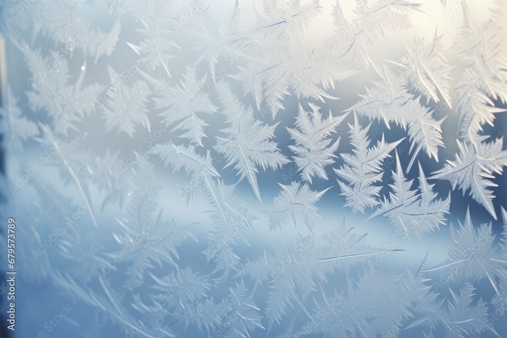 Jack Frost painting frosty patterns on windows. Jack Frost painting frosty patterns on windows.