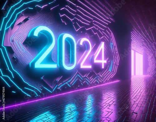 The message (2024) is posted on the wall. space for this text; concept, background