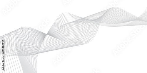 Abstract blend wave lines and technology futuristic curve backdrop background. Background lines wave abstract stripe design. White background, mesh abstract, vector gradient line soft blend. 