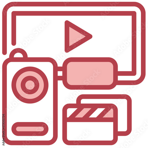 music and multimedia,videocamera,recording,electronics,recorder,record,camera,technology,hours,video.svg