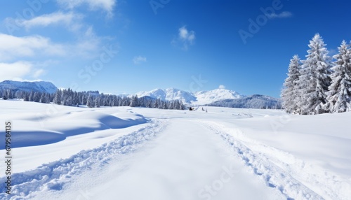 Breathtaking winter scenery of maloja pass in switzerland a popular travel destination
