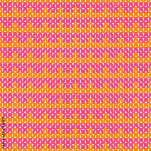 Seamless vector pattern. Modern stylish texture. Repeating geometric tiles from striped elements