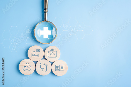 Fotografie Health insurance concept