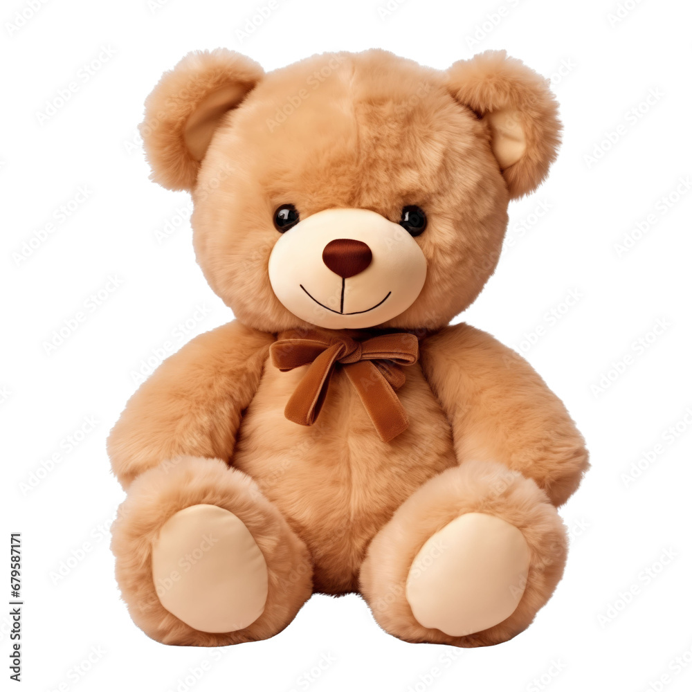 Obraz premium Cute brown teddy bear doll
