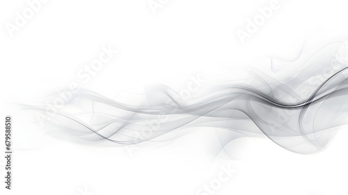 Gray smoke abstract background. © isbah