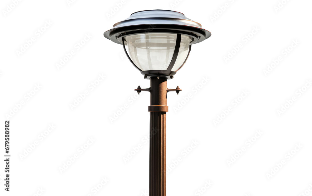Attractive Solar Pathway Light Isolated on Transparent Background PNG.