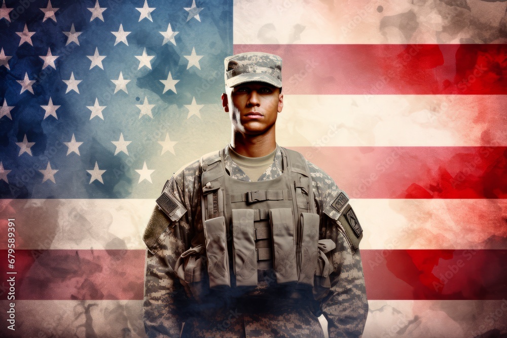 USA army soldier, american flag, sketch art, veterans day background, poster, banner Memorial Day , Independence Day USA army soldier, american flag, sketch art, veterans day background, poster, banner Memorial Day , Independence Day