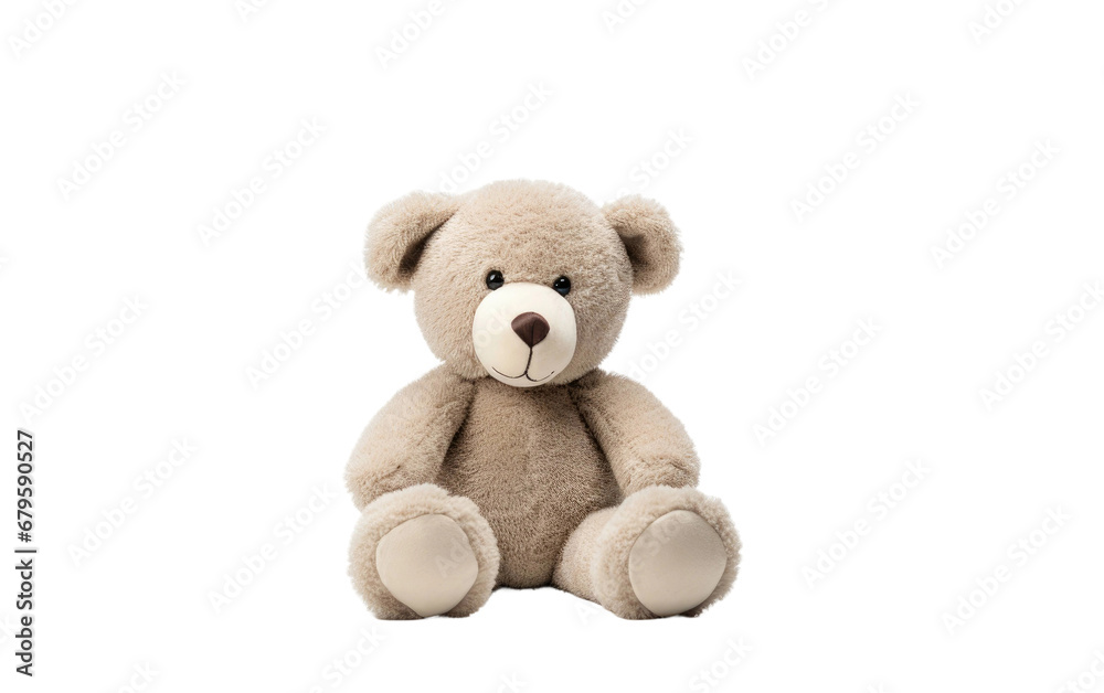 Adorable Plush Toy On Transparent PNG