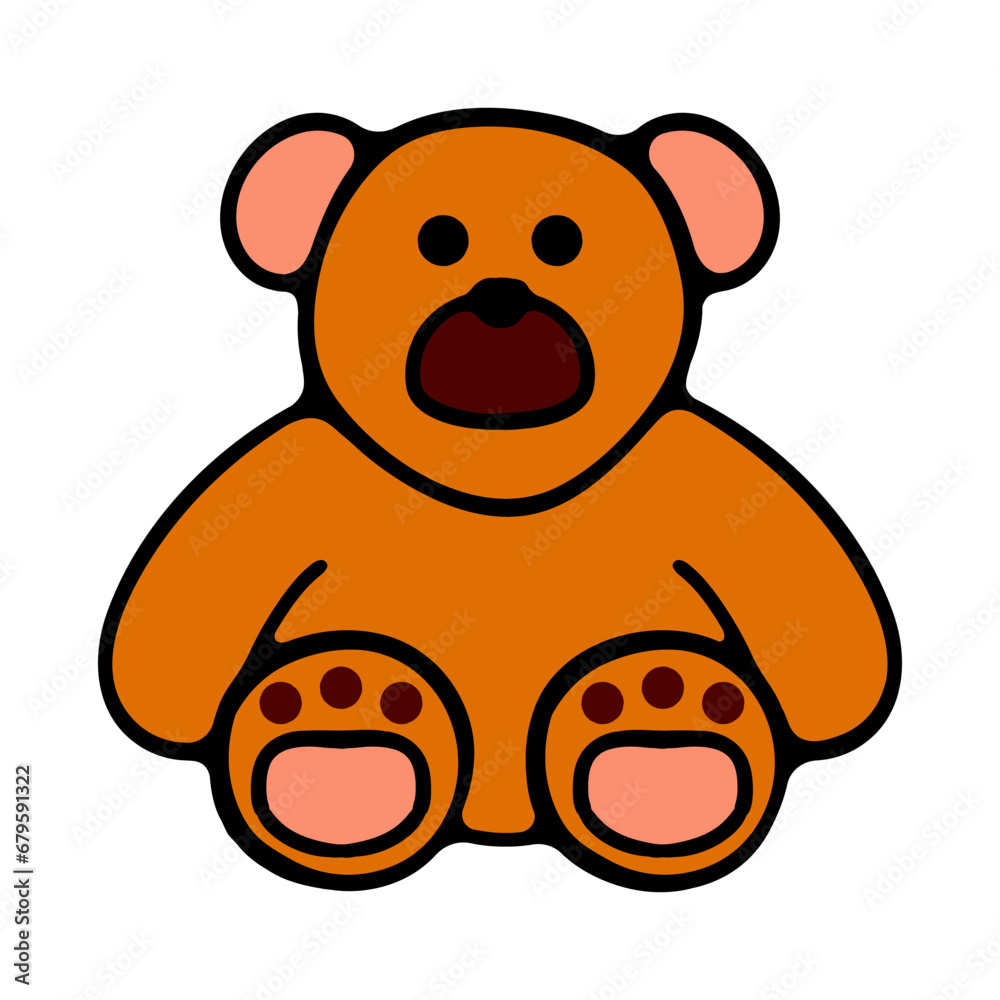 Teddy Bears. Cute stuffed Toy. Red and beige bears isolated on white. New Year, Christmas, holiday, gift, Santa, celebration, January 1, winter. Teddy Bears. Cute stuffed Toy. Red and beige bears isolated on white. New Year, Christmas, holiday, gift, Santa, celebration, January 1, winter.