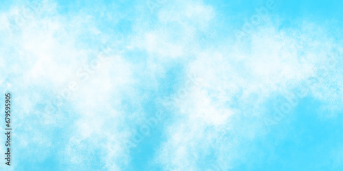 Bright and shinny natural cloudy sky, bright blue cloudy blue sky vector illustration. Sky clouds landscape light background. abstract blue watercolor background with colors. Background with clouds.