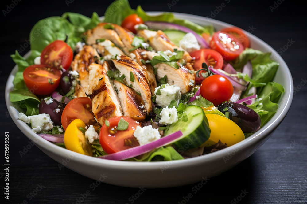 Vibrant Chicken and Feta Veggie Feast Vibrant Chicken and Feta Veggie Feast