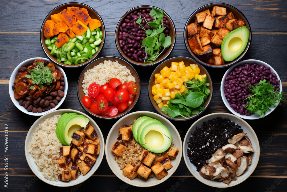 Protein Power Lunch Bowls