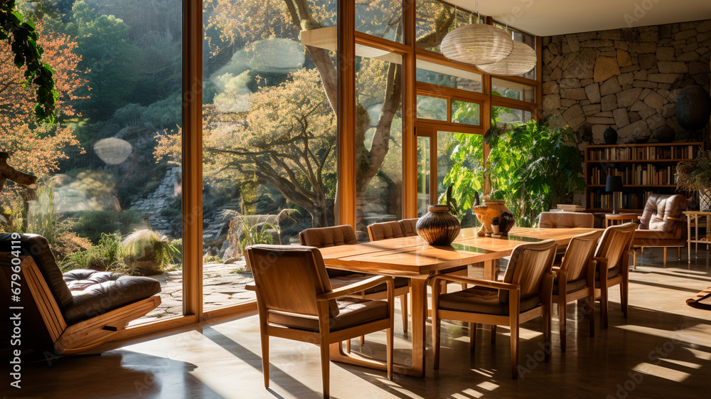 Fototapeta premium interior of beautiful modern house
