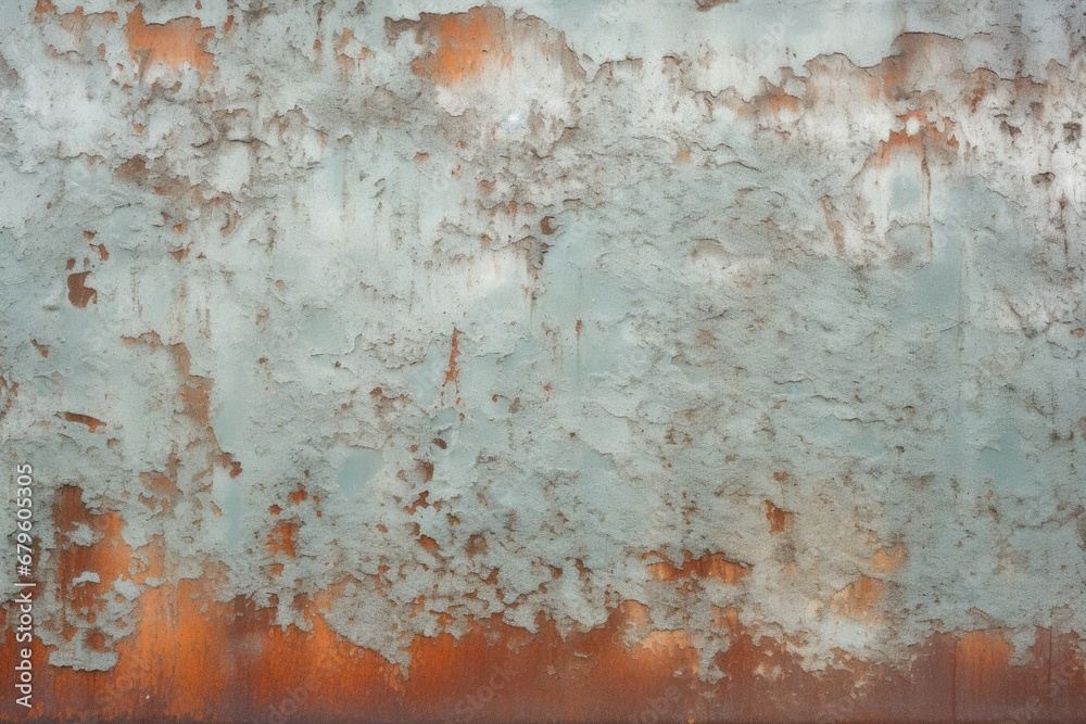 rusted, peeling paint on a metal surface rusted, peeling paint on a metal surface