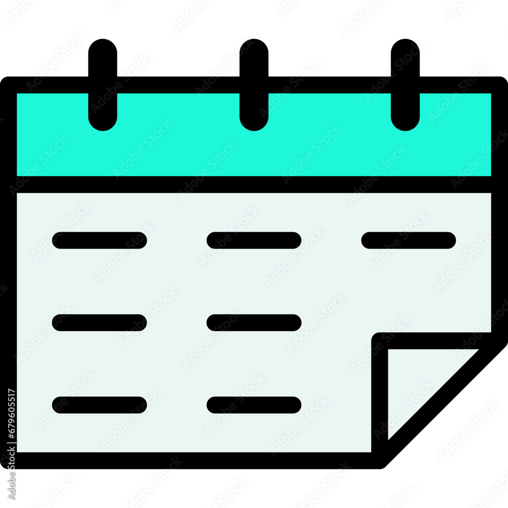 Calendar Flat Icon Calendar Flat Icon