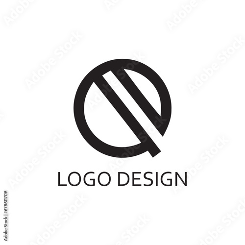 Simple Black Letter Q For Logo Company Design