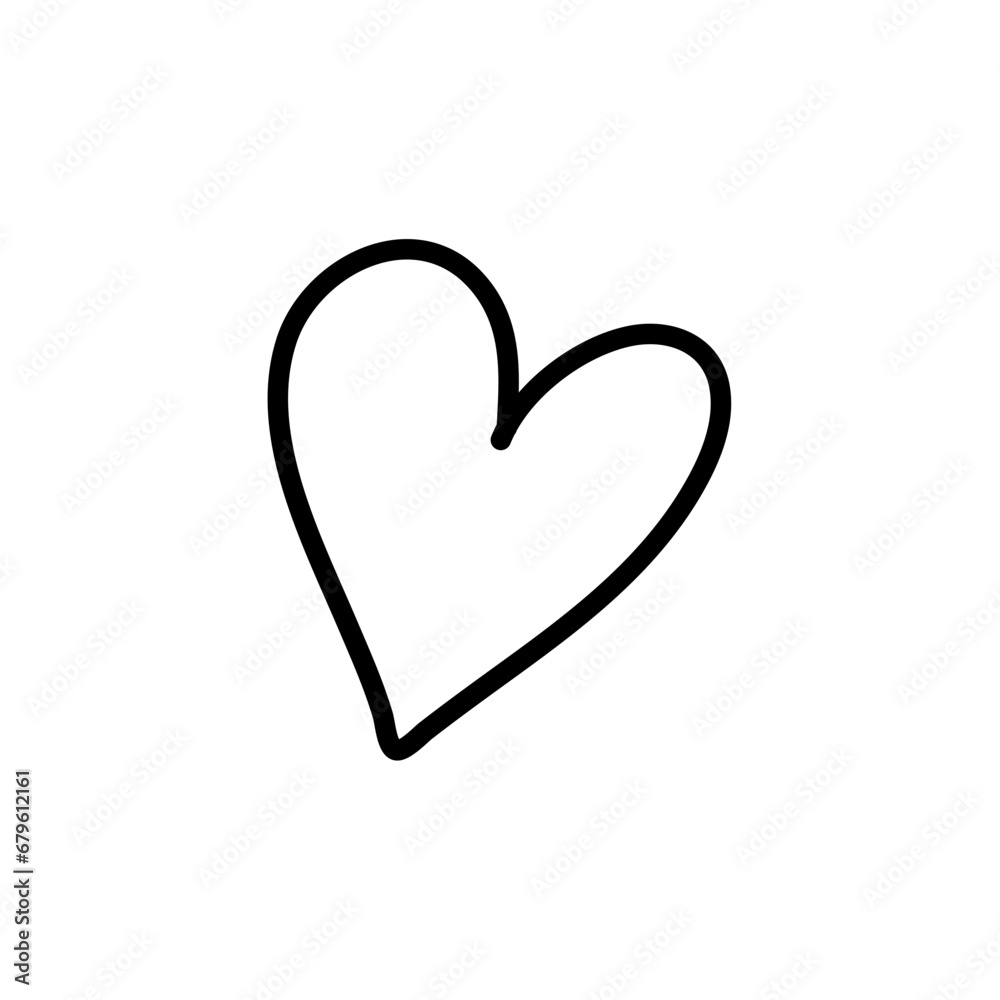 hand drawn heart. Handdrawn rough marker heart hand drawn heart. Handdrawn rough marker heart