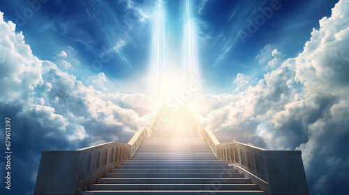 Background in religion Heavens entrance
