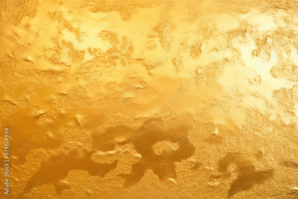 smooth gold surface under low-angled light