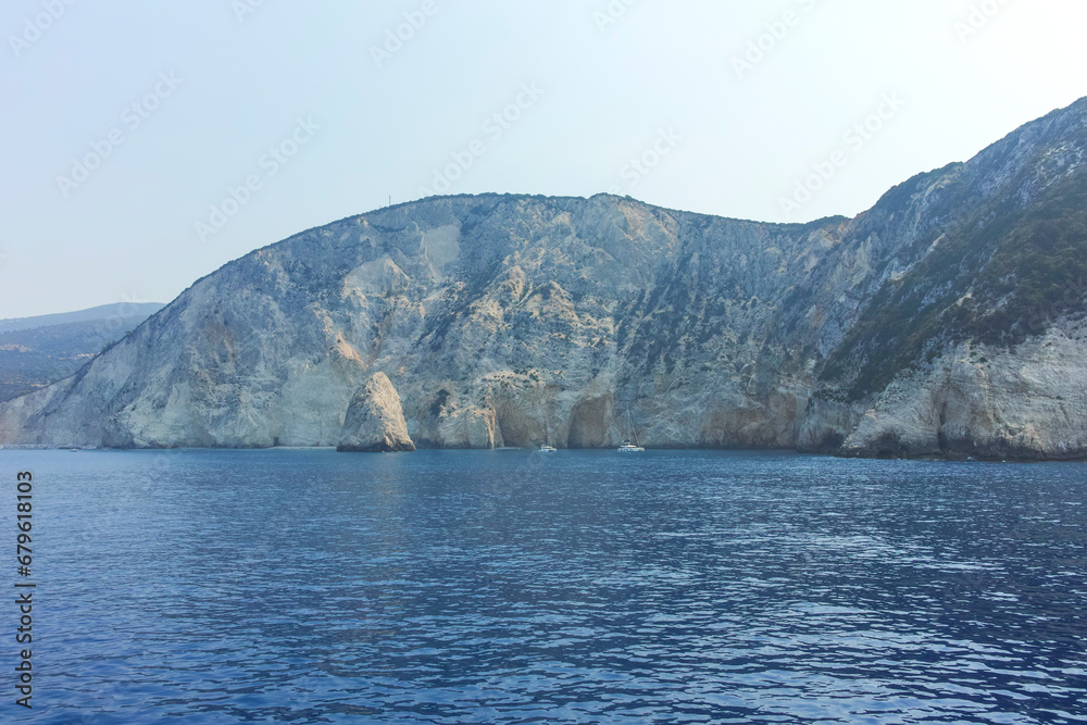 Coastline of Lefkada, Ionian Islands, Greece