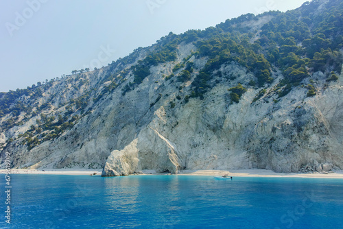 Coastline of Lefkada, Ionian Islands, Greece