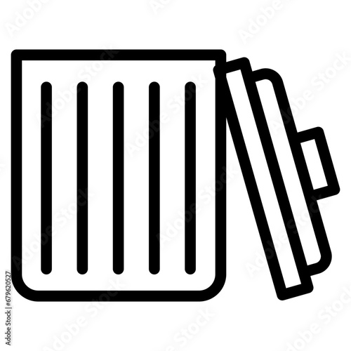 trash bin line