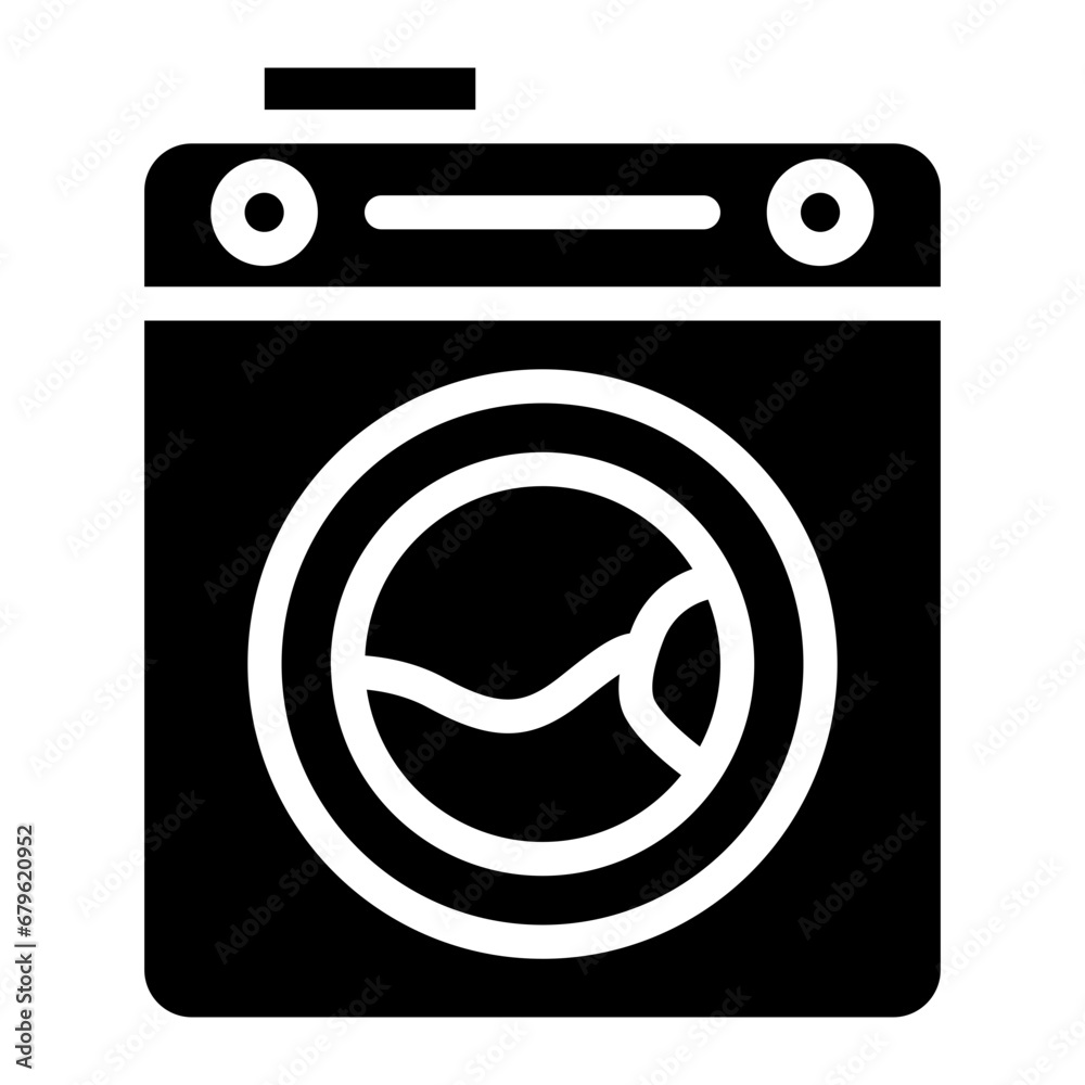 washing machine glyph washing machine glyph