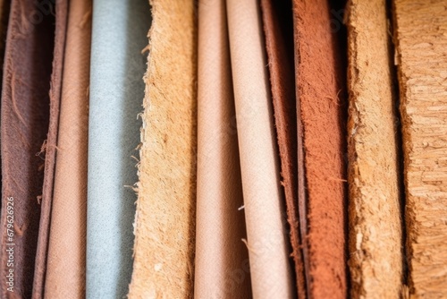 natural state cork sheets with frayed edges