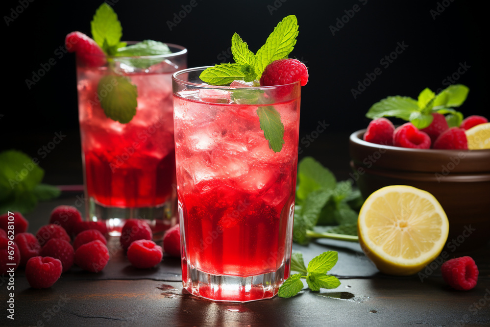 Refreshing Raspberry Lemonade Delight