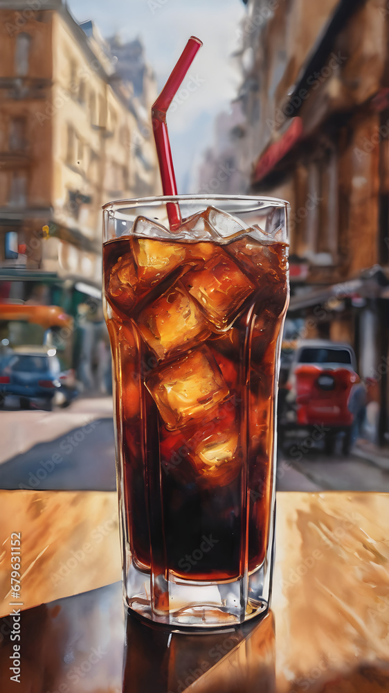 glass of cola with ice and lemonglass of cola with ice and lemon glass of cola with ice and lemonglass of cola with ice and lemon