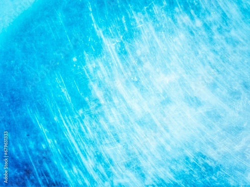 blue Metal Realistic stainless-steel background with scratched grunge texture and silver shine. riveted image plaque or alloy plating on blue transparent background