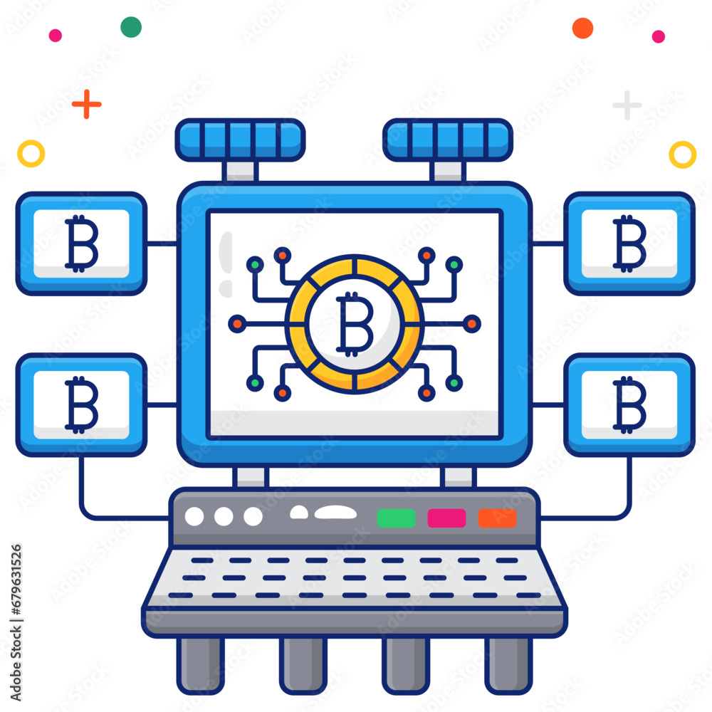 Bitcoin network icon available for instant download
Bitcoin network icon available for instant download