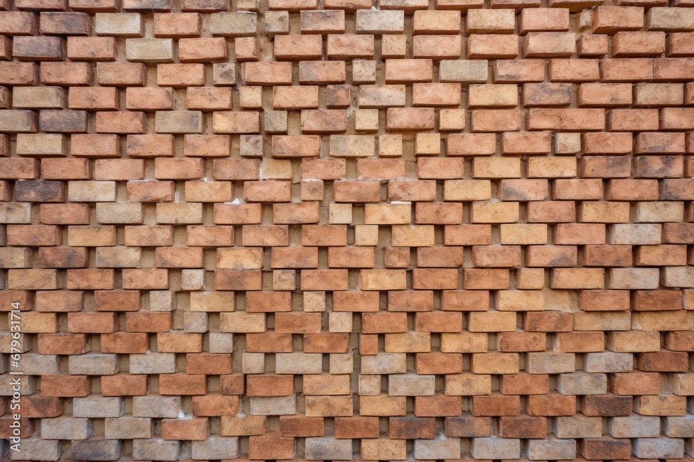 repeating pattern of bricks in a wall repeating pattern of bricks in a wall