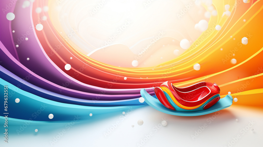 Gradient liquid color background. Dynamic textured geometric element design with dots decoration Colorful rainbow plastic filaments for 3D pen laying on white background New toy for generative ai
Gradient liquid color background. Dynamic textured geometric element design with dots decoration Colorful rainbow plastic filaments for 3D pen laying on white background New toy for generative ai