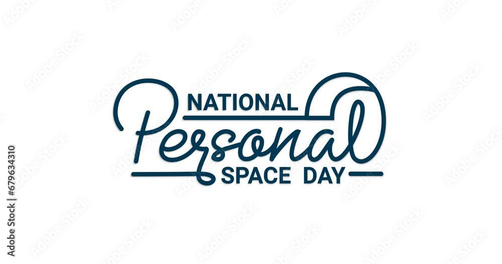 National Personal Space Day. Handwritten text calligraphy animation in 4 clips of different colors with Alpha channel. Great for the opening video on social media, and vlog. Transparent background. National Personal Space Day. Handwritten text calligraphy animation in 4 clips of different colors with Alpha channel. Great for the opening video on social media, and vlog. Transparent background.
