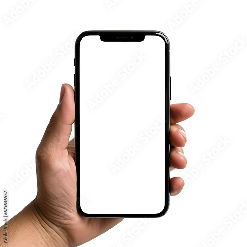 PSD 3D IPhone smartphone mockup Screen template