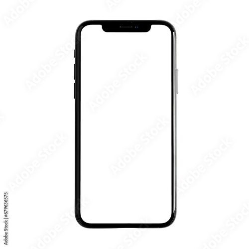 3D smartphone mockup Screen template