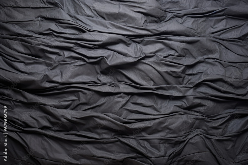 creased black paper caught in tight focus creased black paper caught in tight focus