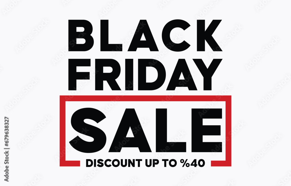 Black Friday label vector design