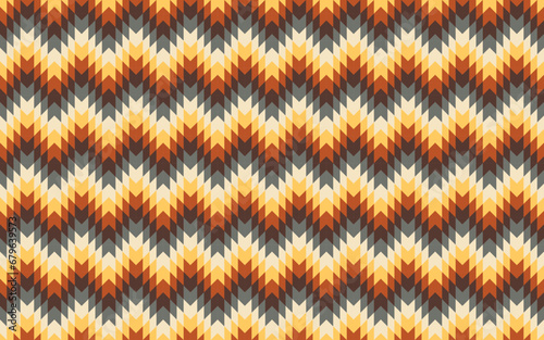 Retro vintage seamless pattern. Geometric classic pattern in baroque renaissance style 