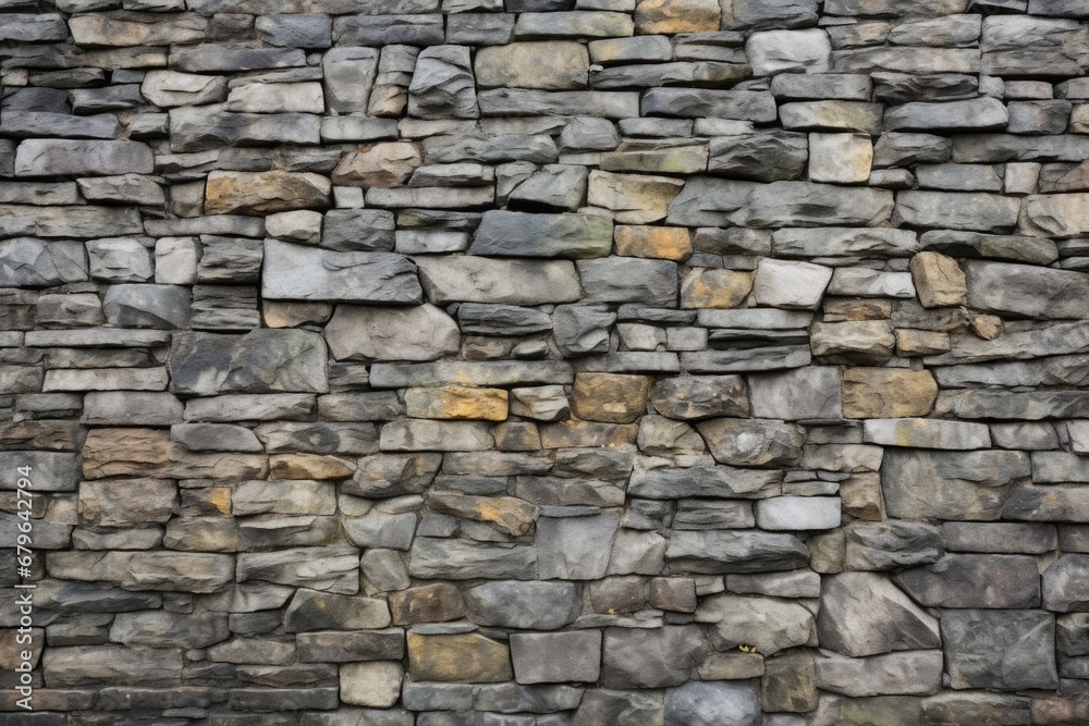 uneven rustic stone wall