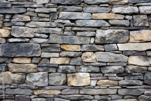 rough natural stone wall