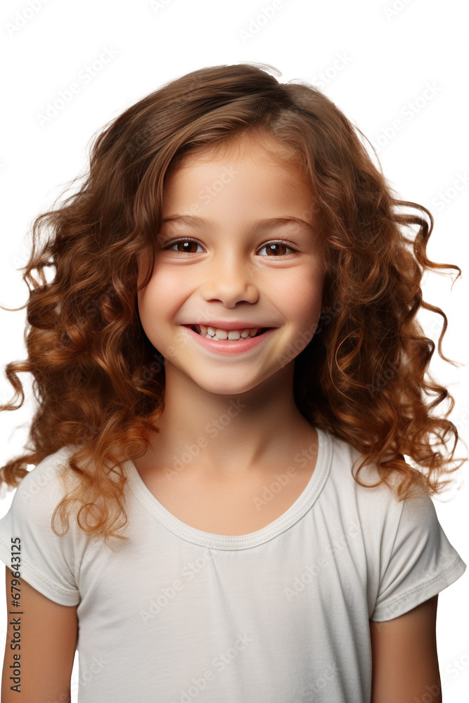 A happy cute girl isolated on transparent background. A happy cute girl isolated on transparent background.