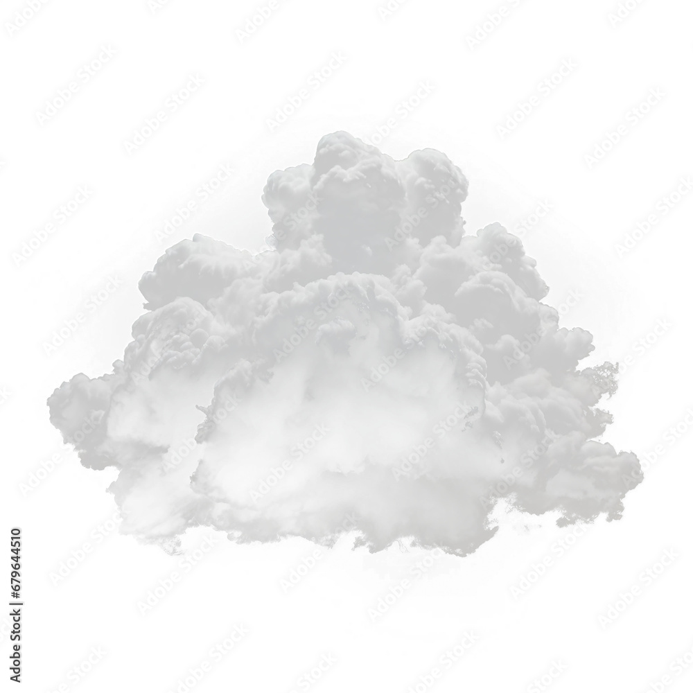 Obraz premium PSD transparent Reality cloud