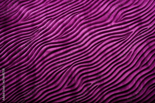 ripple effect on a luxurious velvet fabric