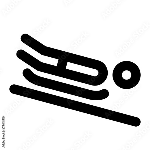 Skeleton Sport Icon