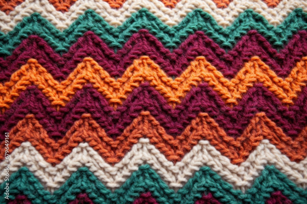 smooth texture of a woolen blanket