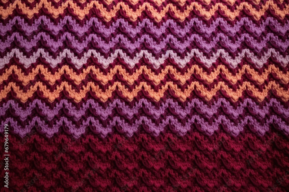 smooth texture of a woolen blanket
