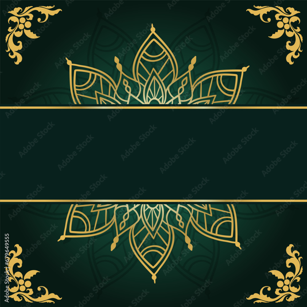 Luxury Ornamental Islamic Background Luxury Ornamental Islamic Background